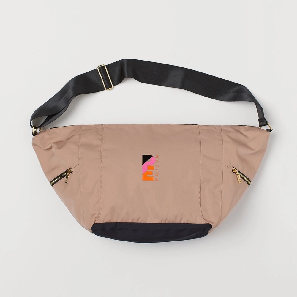 H&M Tan and Black Crossbody Bag